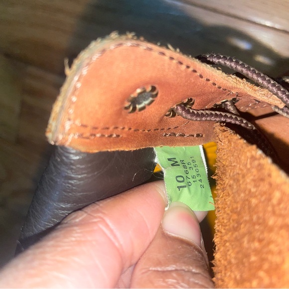 Timberland Mens Premium 6 Inch Waterproof Brown Boots - Picture 4 of 12